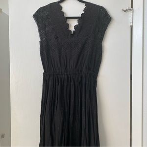 NWT Ulla Johnson Savannah Dress in Coal size 4